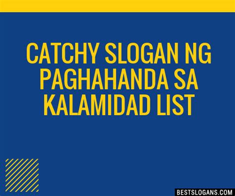 [Solved] 250 slogan ng kalamidad at paghahanda .